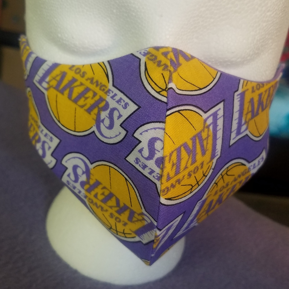Lakers theme protective mask